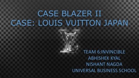 louis vuitton ivey case|louis vuitton japan case study.